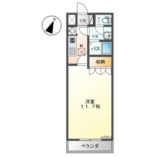 エレガンスⅠ【1階】の間取り