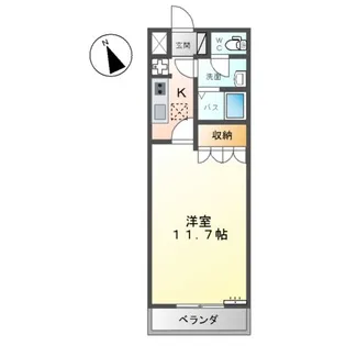 エレガンスⅠ【1階】の間取り