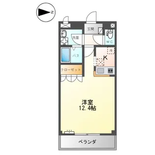 エミネンス【1階】の間取り