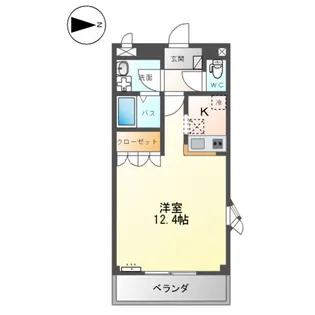 エミネンス【1階】の間取り