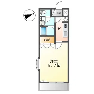 クレシア【2階】の間取り