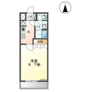 リバージュ【2階】の間取り
