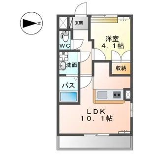 フォレスト・ヴィラ【1階】の間取り