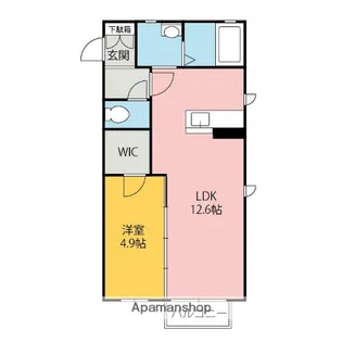 グランドゥ・クレール【2階】の間取り