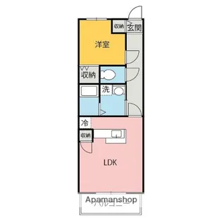 IL MILIONE【1階】の間取り
