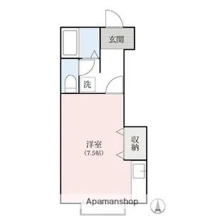 アーバンA【A22号室】の間取り