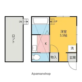 ツインタウン伊勢崎【B102号室】の間取り