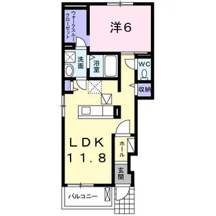 アロッジオ カイ【1階】の間取り