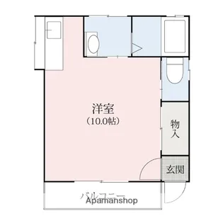 シャレル戸谷塚【1階】の間取り