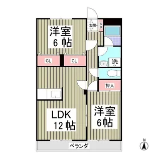 ビクトリーマンション【3階】の間取り