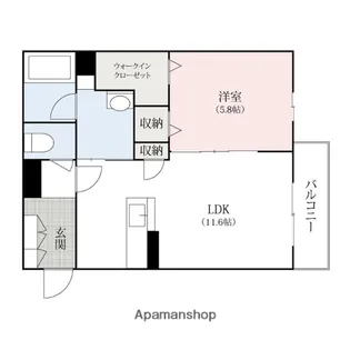 JESMAISON【1階】の間取り