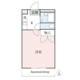 シエル【102号室】の間取り