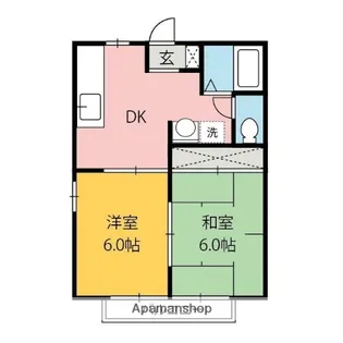 コンフォート上里13番館【201号室】の間取り
