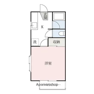 GREEN BASE【205号室】の間取り