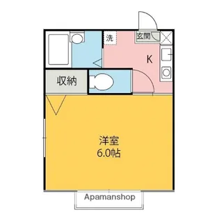 コンフォート上里12番館【202号室】の間取り