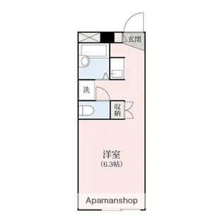 リボンA【2階】の間取り