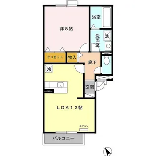 フローラM Ⅱ【3階】の間取り