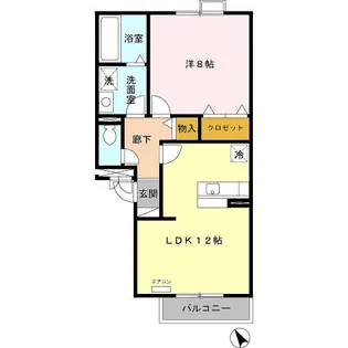 フローラM Ⅱ【2階】の間取り