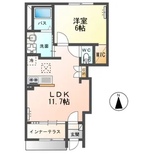 グランデⅢ【1階】の間取り