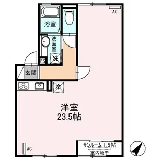 コンフォートレジデンス宮子 B【2階】の間取り