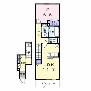 パーチェ【2階】の間取り