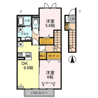ベストオーシャン C【2階】の間取り