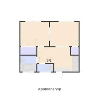 アップライゼA【1階】の間取り
