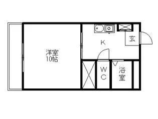 イーストマニ【2階】の間取り