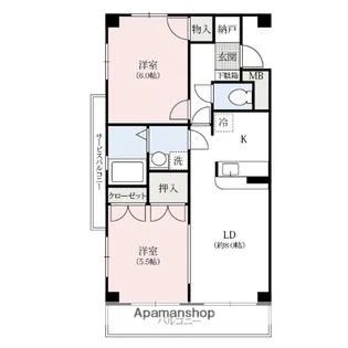 アストラーレ【4階】の間取り