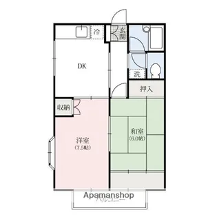 メゾン・エントピア【2階】の間取り