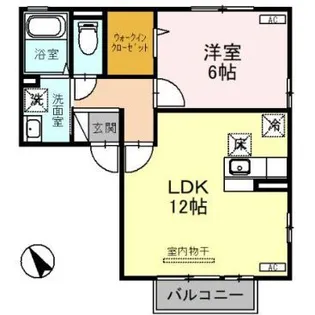 フェルメール21【1階】の間取り