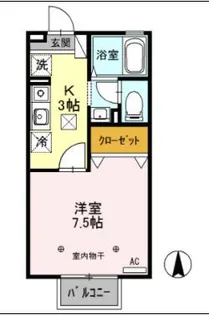 メゾン・ド・K【1階】の間取り