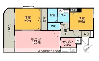 ヴィラマグノリア【2階】の間取り