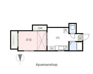 ハイツフローラ【2階】の間取り