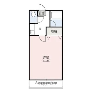 群馬県高崎市下小鳥町【アパート】の間取り