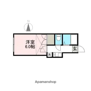 ボア・ターデ【1階】の間取り