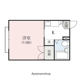 エムケーフォー【1階】の間取り