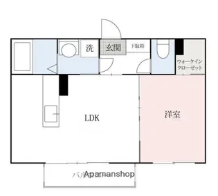 群馬県高崎市飯塚町【マンション】の間取り