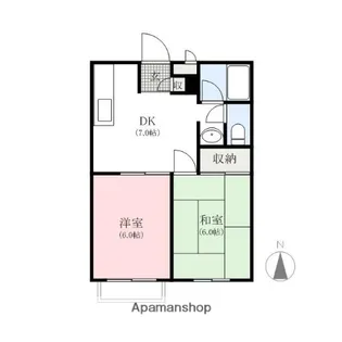 ヴェルドミール【2階】の間取り
