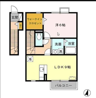 ファミーユ【2階】の間取り