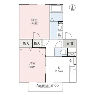 メゾン・エクセラン【2階】の間取り