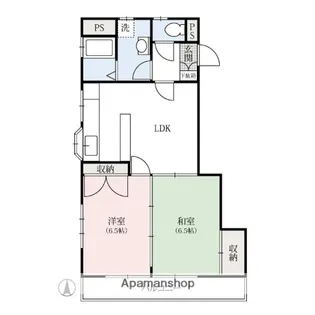 群馬県高崎市東貝沢町1丁目【アパート】の間取り