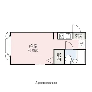 モンパレス安中第6・2号棟【1階】の間取り