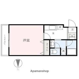 ラズベリーハウス【1階】の間取り