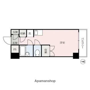 エトワール江木【6階】の間取り