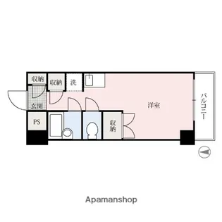 エトワール江木【3階】の間取り