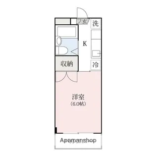 マリオンハイツ江木【3階】の間取り