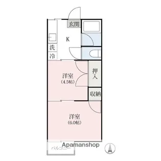 ブルーハイツ【2階】の間取り