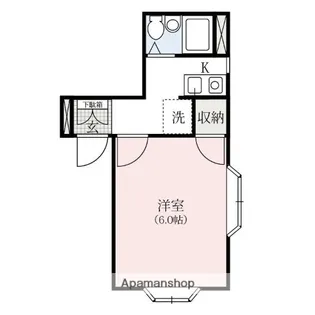 ラプチットメゾン【1階】の間取り