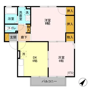 オリゾン A【2階】の間取り